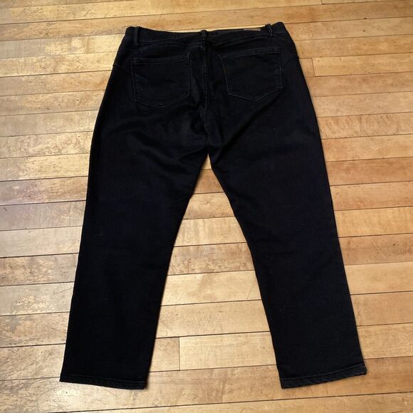 Juicy Couture Jeggings Women’s Size 12 Black Stretch Mid Rise Cropped - Picture 6 of 9